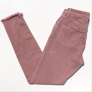 Lucky Brand Jeans Women's 4/27 Sasha Super Skinny Blush Pink Denim Cotton Blend